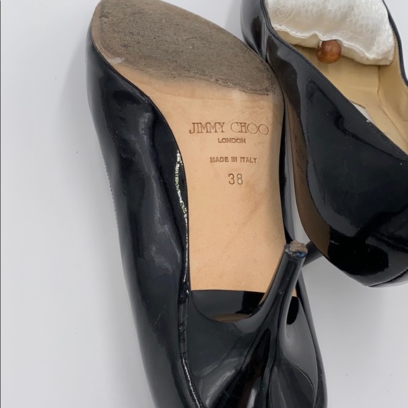 Black patent leather Jimmy Choo pumps - Picture 6 of 6